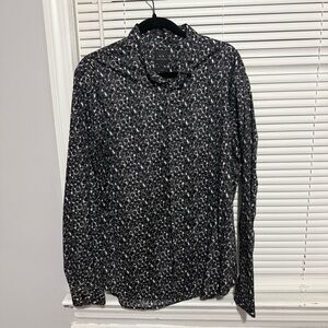Armani Exchange Patterned Dress Shirt